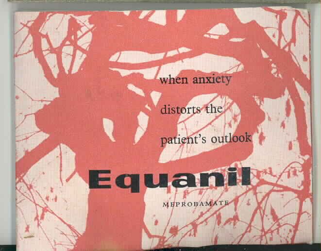 A packet of Equanil tablets.