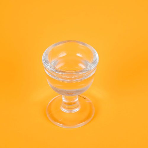 Glass penny lick
