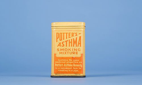 Asthma smoking mixture
